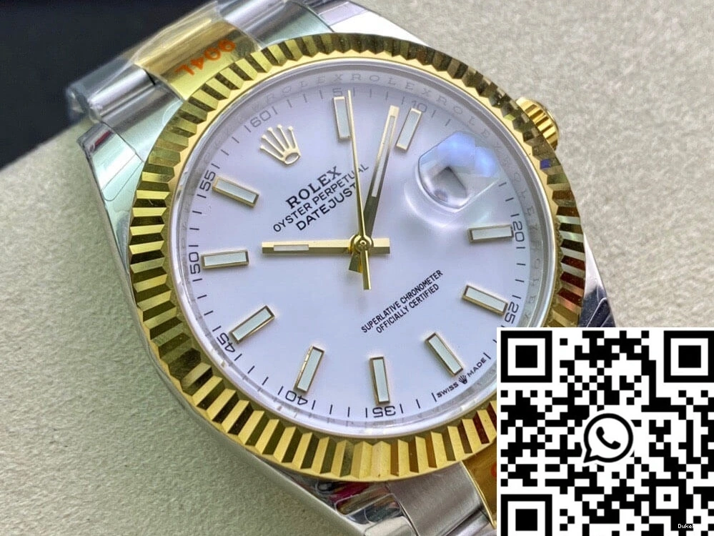 Gold M126333-0015 Yellow Datejust Rolex Factory EW 1107